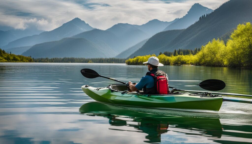 Beginner fishing kayak