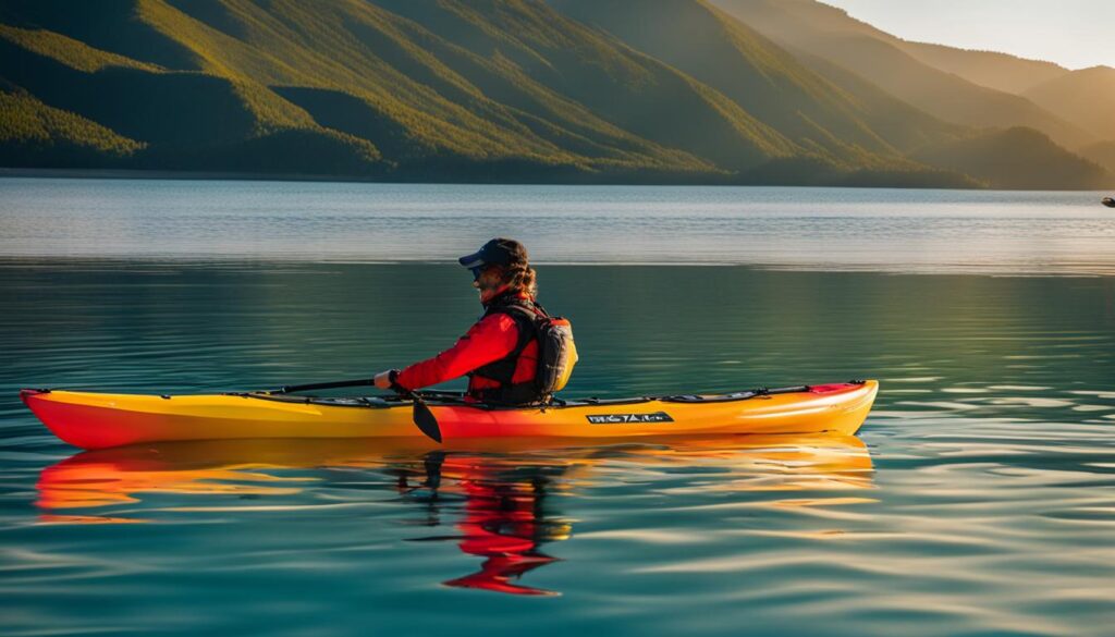 Budget Kayak for Large Lakes - Campmor Pelican Sentinel 100X Kayak