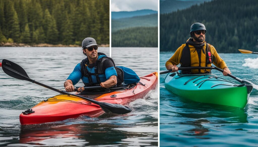 Choosing between sit-inside and sit-on-top kayaks