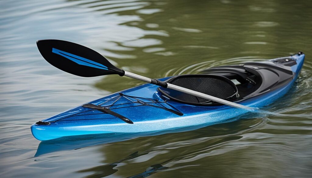 High-end carbon kayak paddle