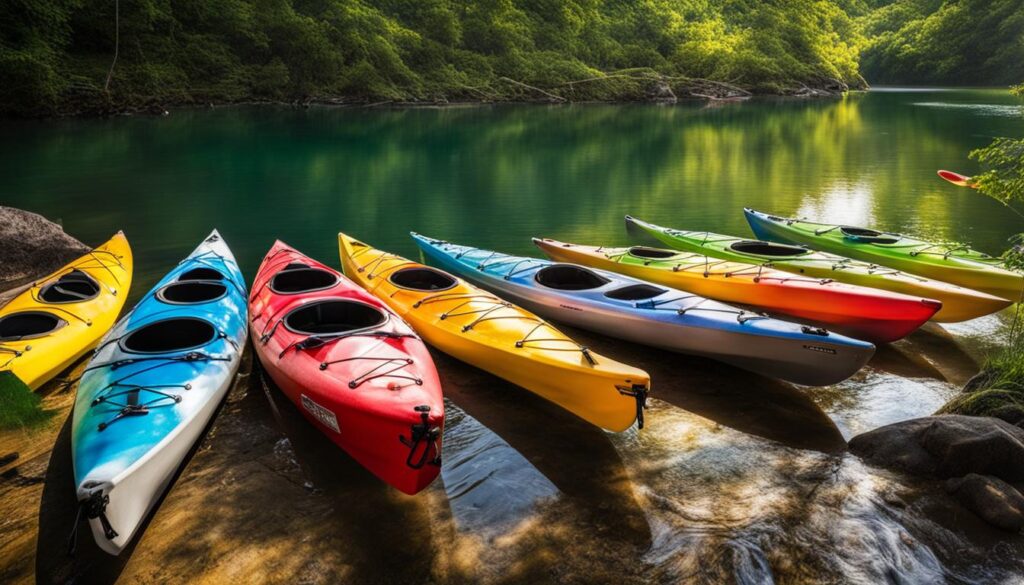 Multi-day kayak rental packages