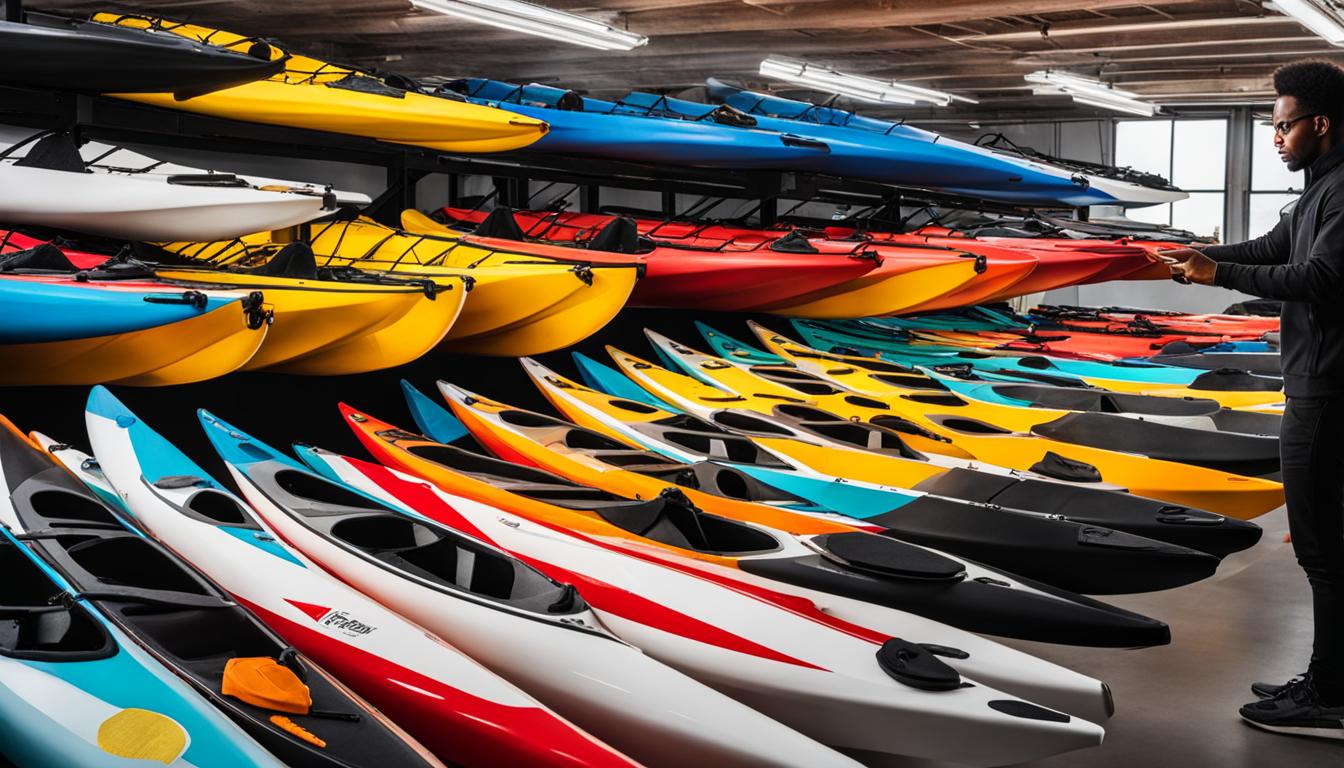 Touring kayak selection