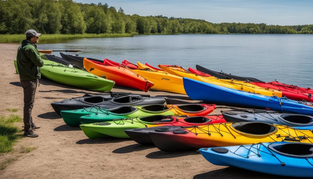 choosing a beginner's whitewater kayak