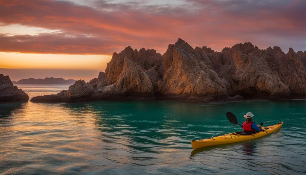 Baja kayaking