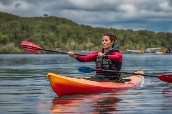 Balance training for kayaking