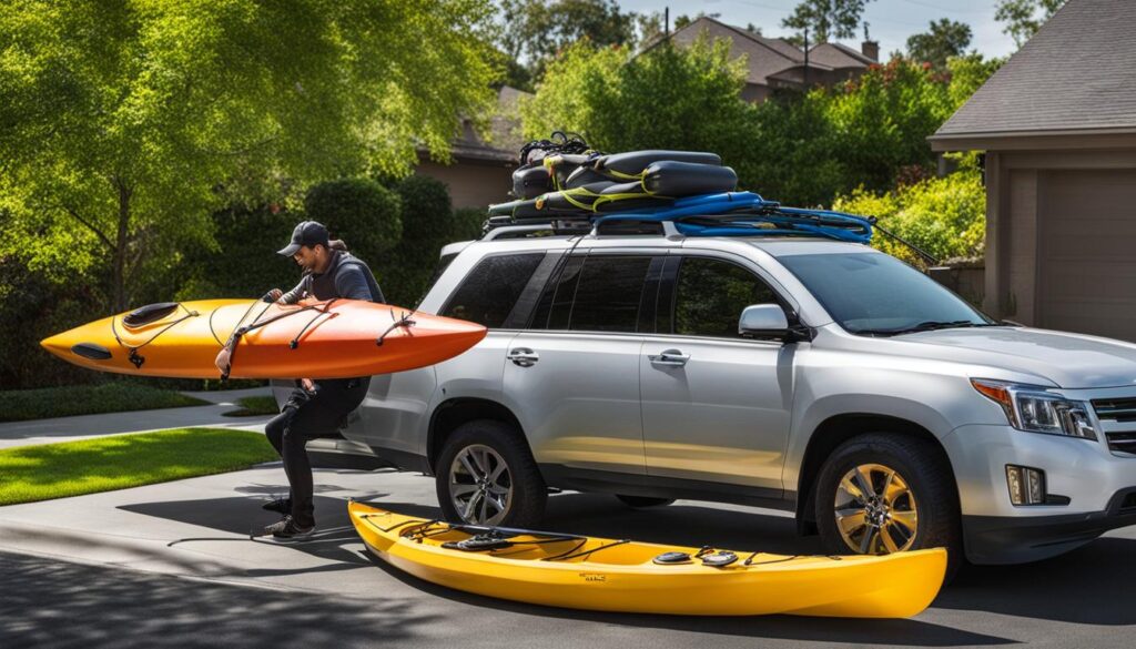 DIY kayak roof rack ideas