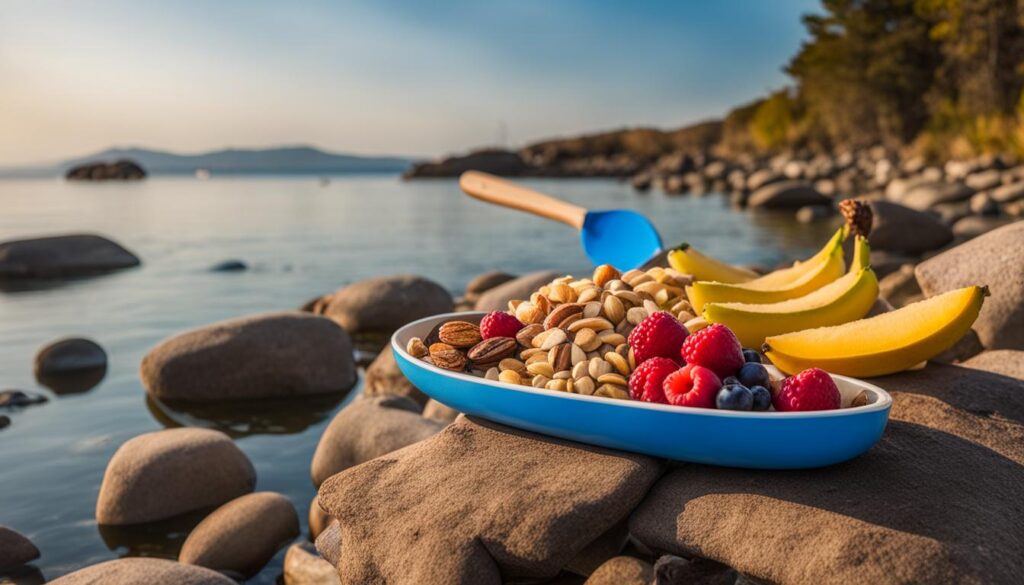 Energy foods for paddlers