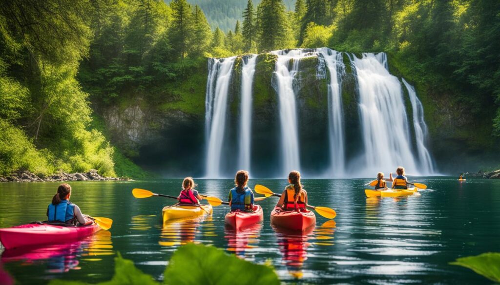 Family kayaking trip planning