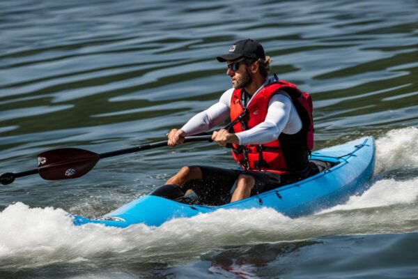 Foot pegs importance kayaking