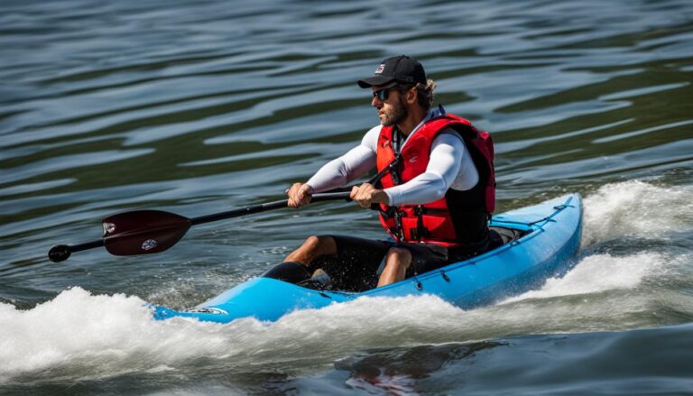 Foot pegs importance kayaking