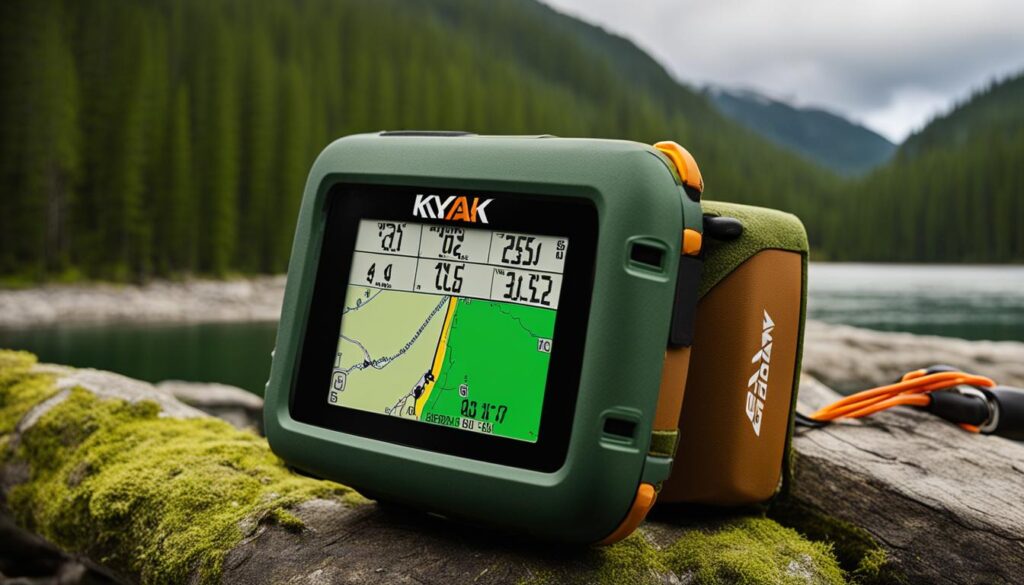 GPS devices for kayak camping