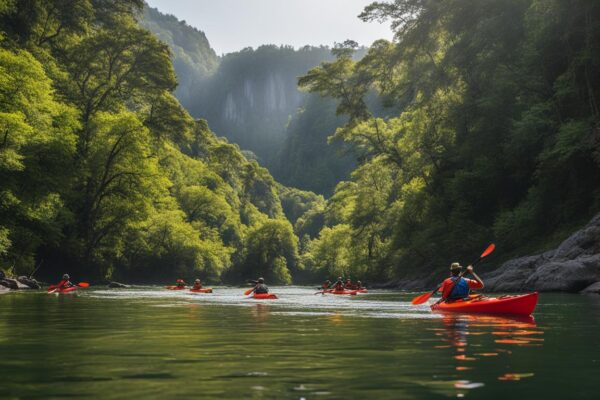 Guided vs self-guided kayak trips