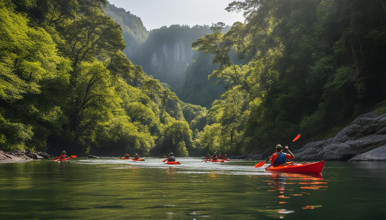 Guided vs self-guided kayak trips