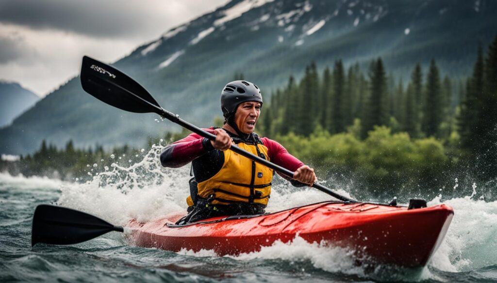 High-intensity workouts for kayak racing