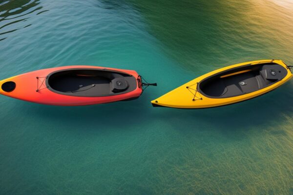 Hull design kayak speed