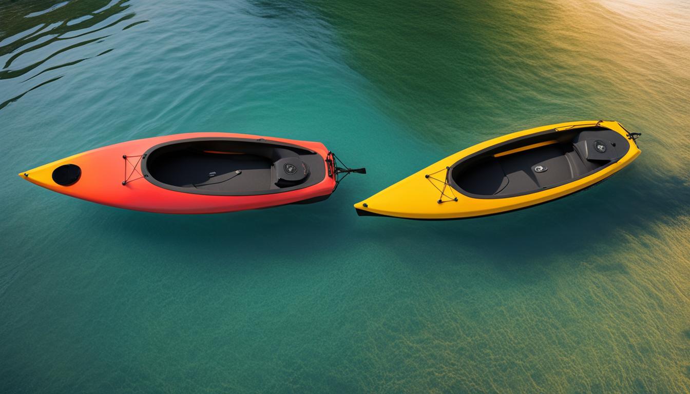 Hull design kayak speed
