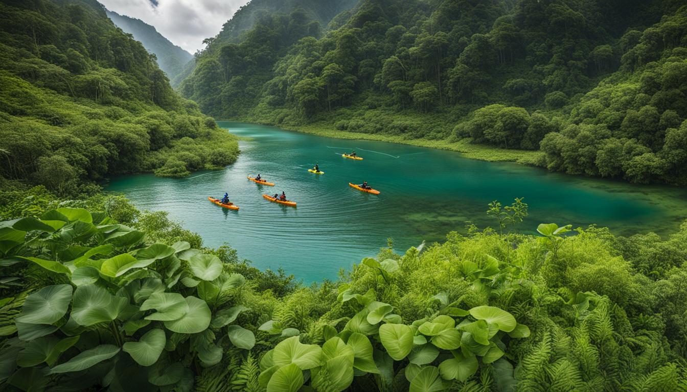 Ideal kayak fishing habitats