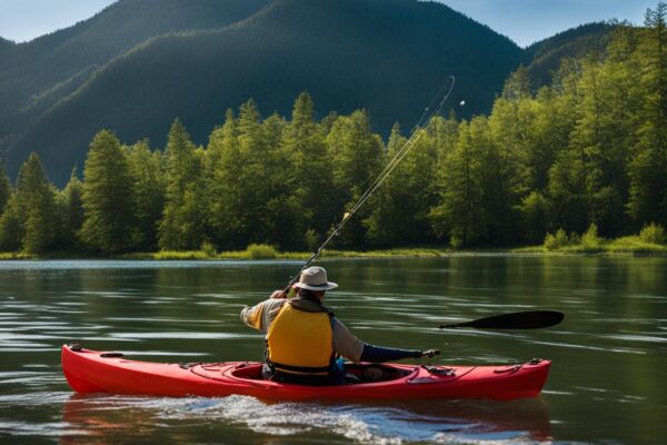 Kayak casting and retrieval