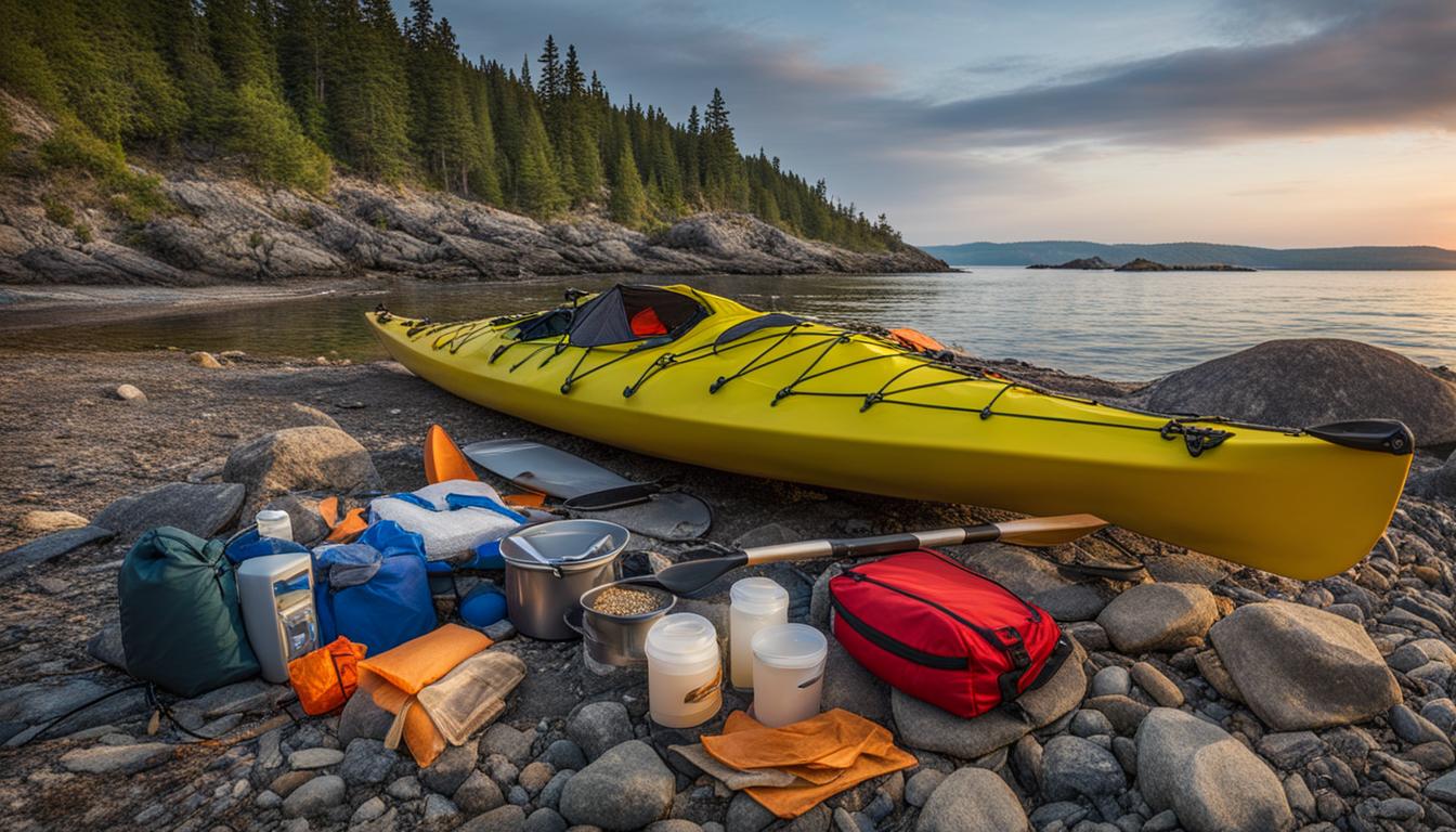 Kayaking camping essentials