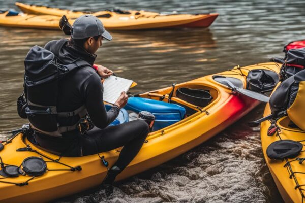 Kayaking certification exam preparation