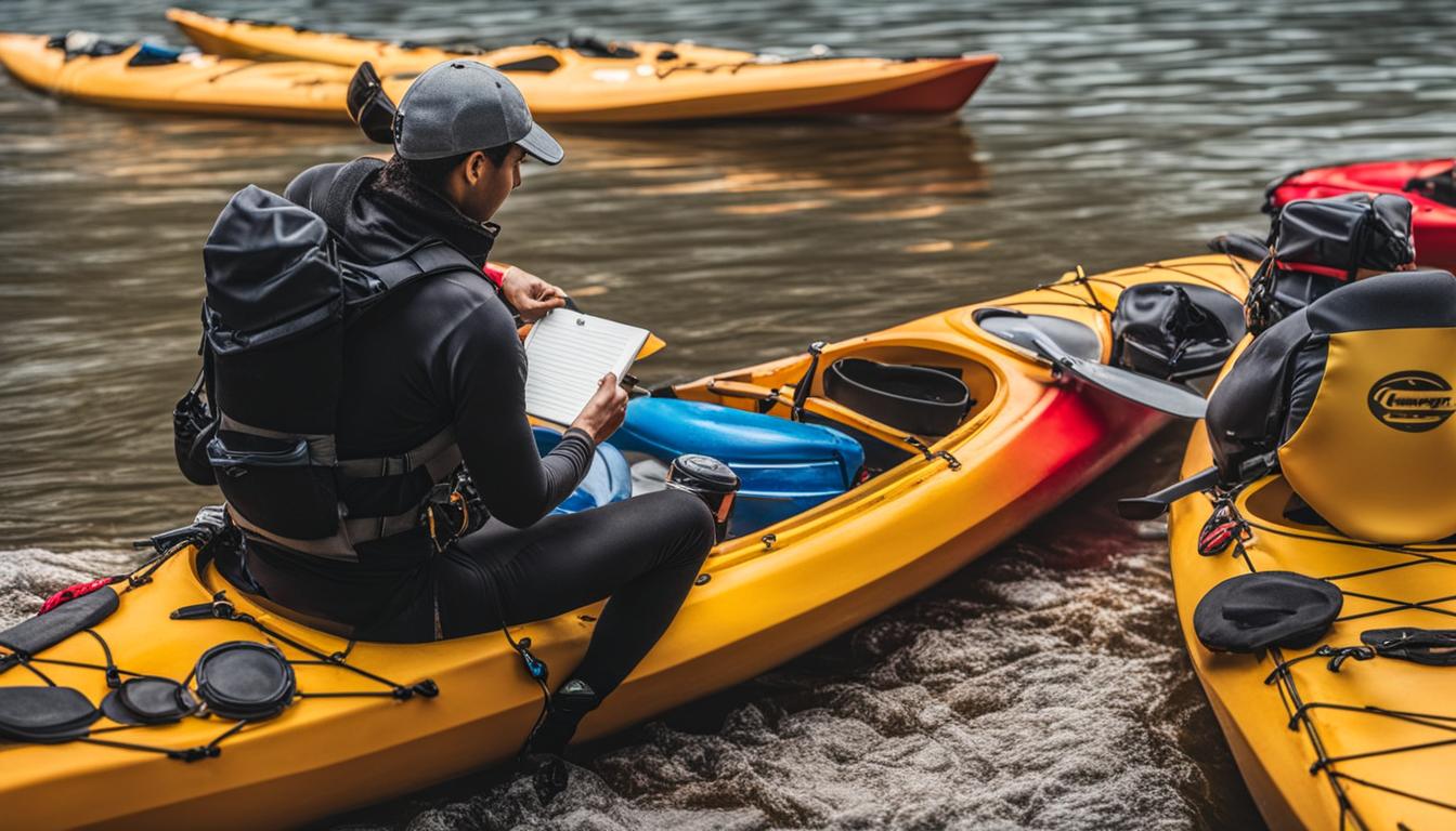 Kayaking certification exam preparation