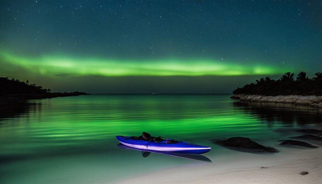 Kayaking in the Bioluminescent Bay