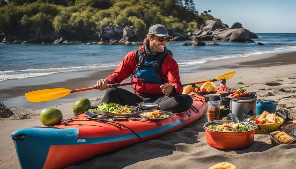 Meal planning for paddling performance