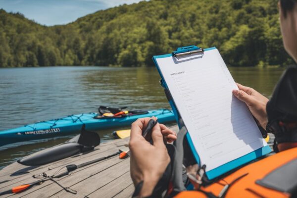 Pre-rental kayak questions