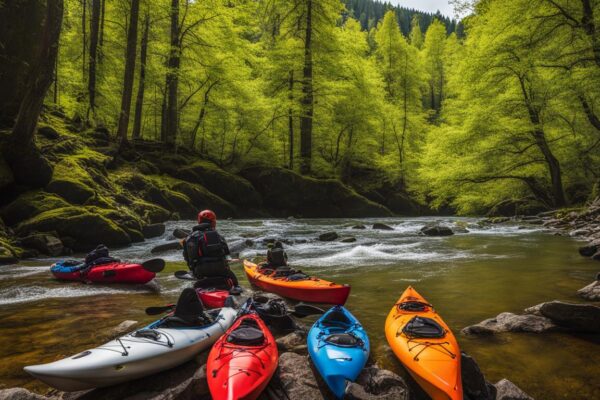 Recommended whitewater kayak gear