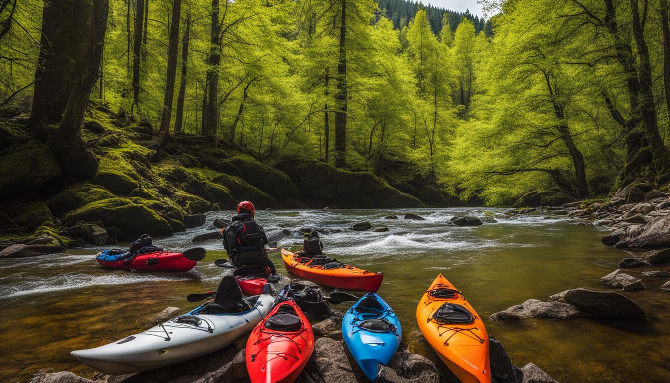 Recommended whitewater kayak gear