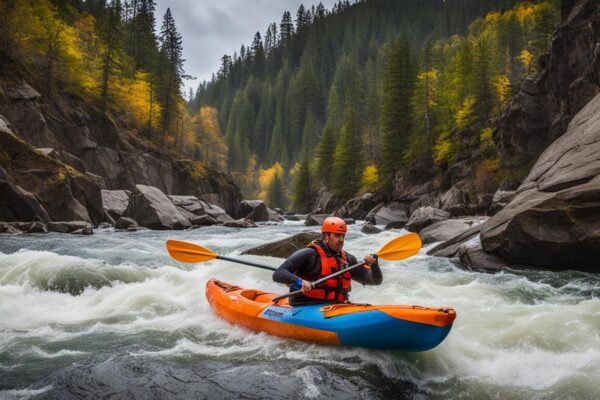 Recreational vs. whitewater kayaking