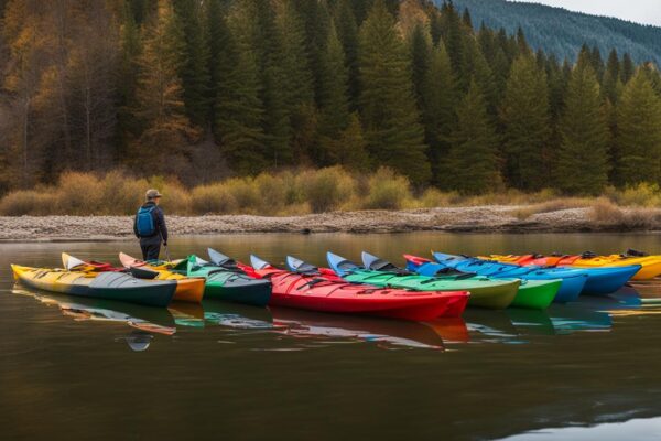 Selecting a suitable whitewater kayak