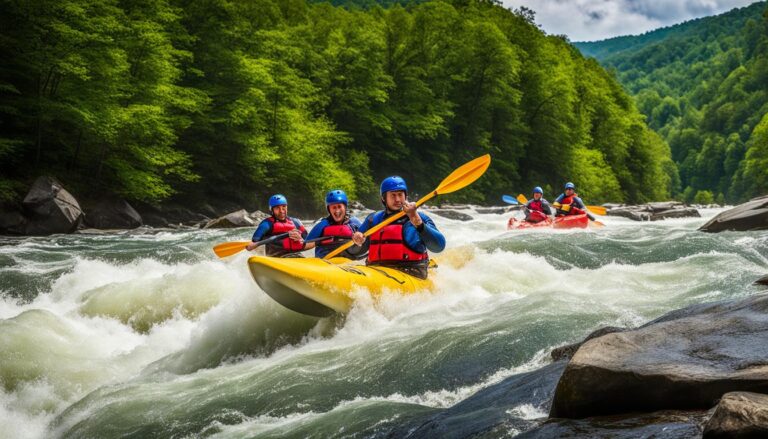 Top kayak tours Gauley River