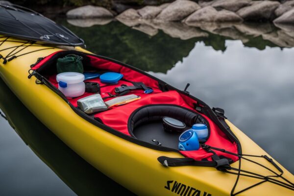 Touring kayak gear