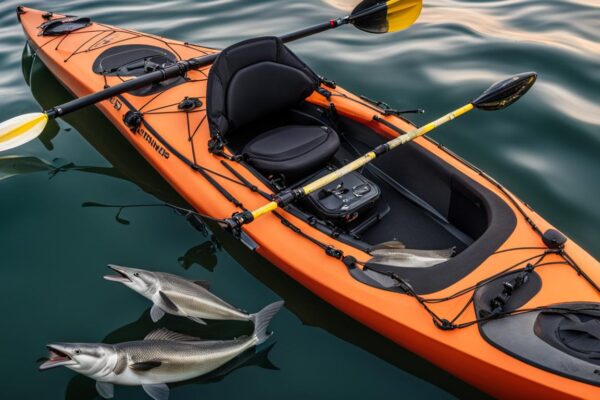 Trolling rigging for kayaks