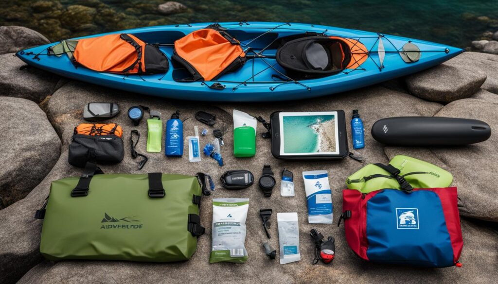 Waterproof gear for kayak rentals