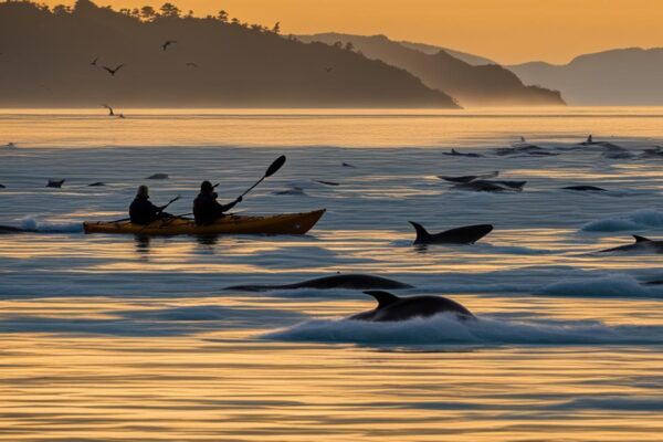 Wildlife encounters kayaking