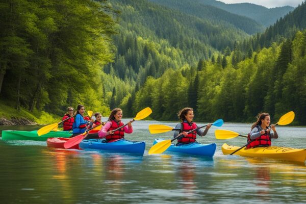 Youth kayaking programs