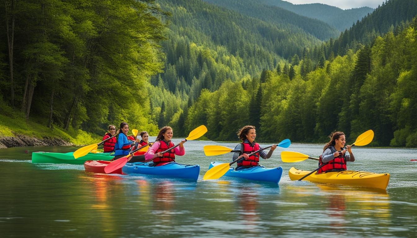 Youth kayaking programs