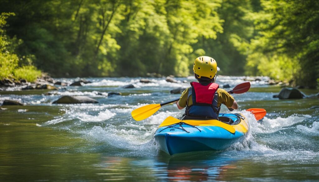 balancing kayaking risks for kids