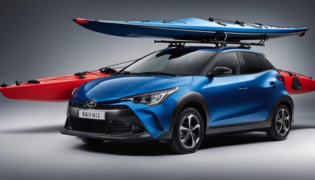 carrying kayak with hatchback