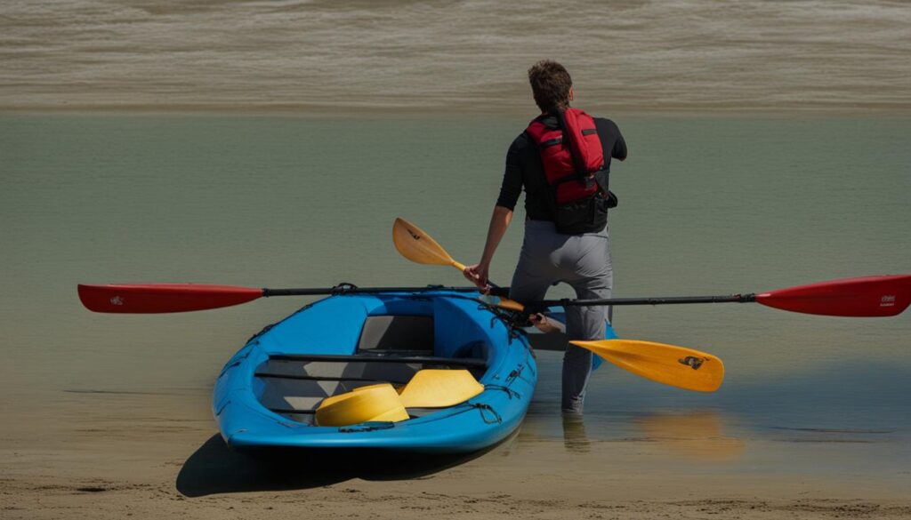 how to carry a kayak alone