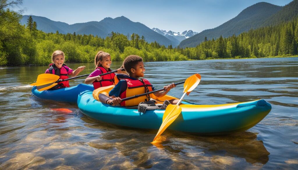 inflatable kayak safety for children