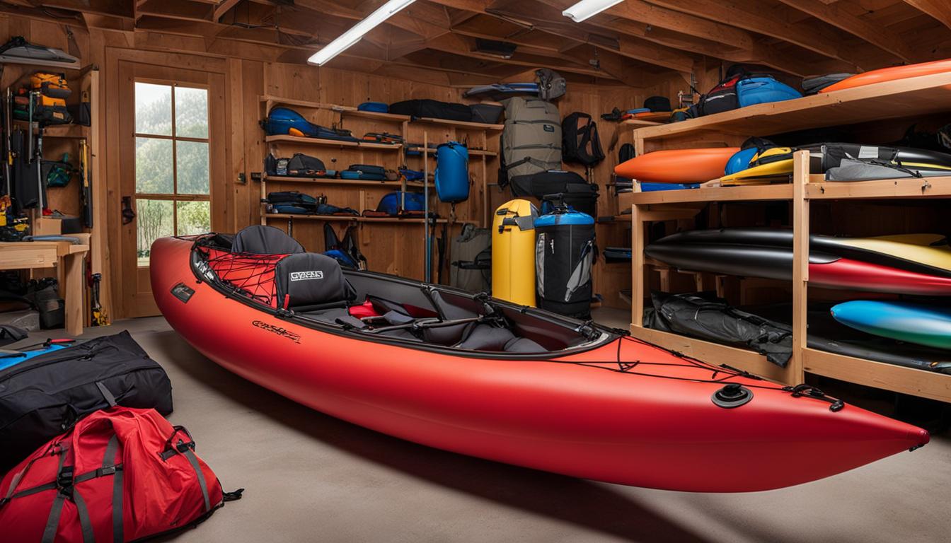 inflatable kayak storage tips