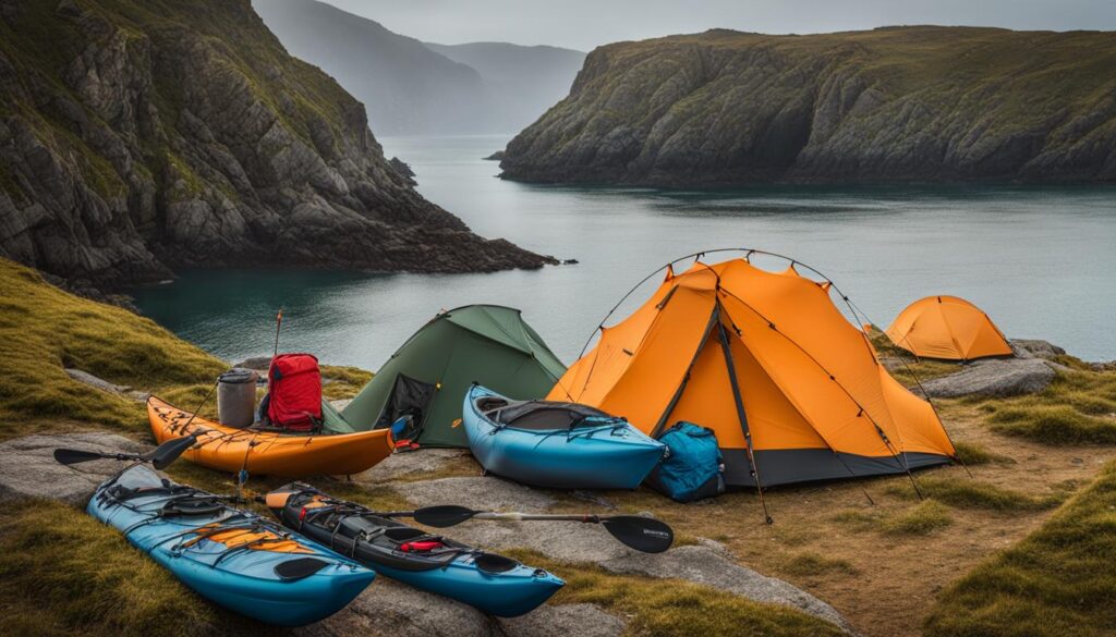 kayak camping equipment essentials