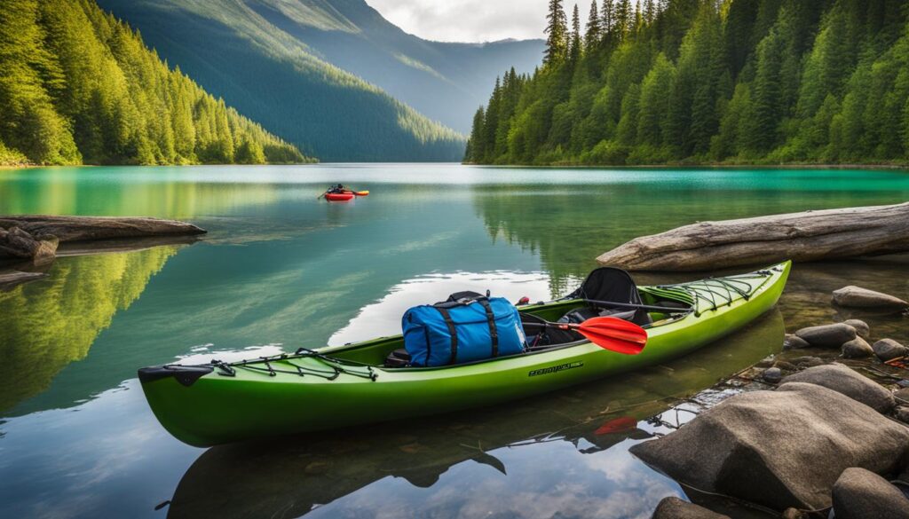 kayak camping gear