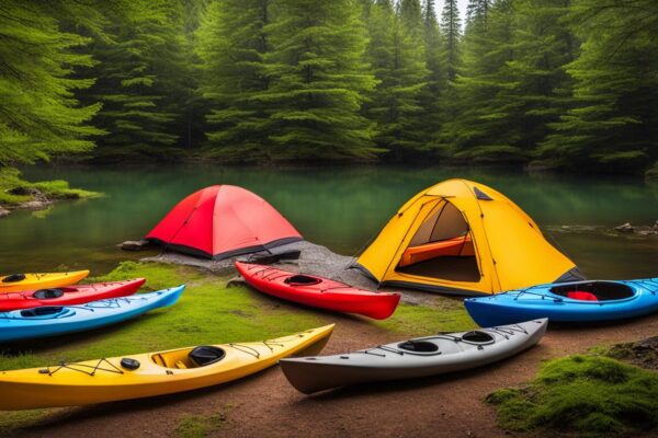 kayak camping tents