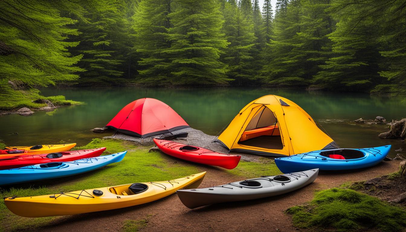kayak camping tents