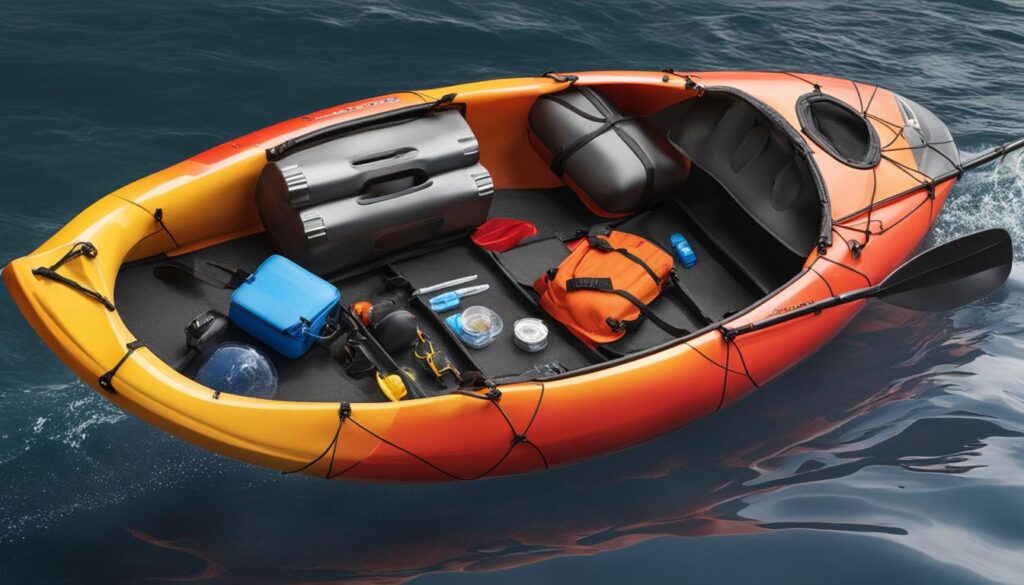 kayak internal storage solutions