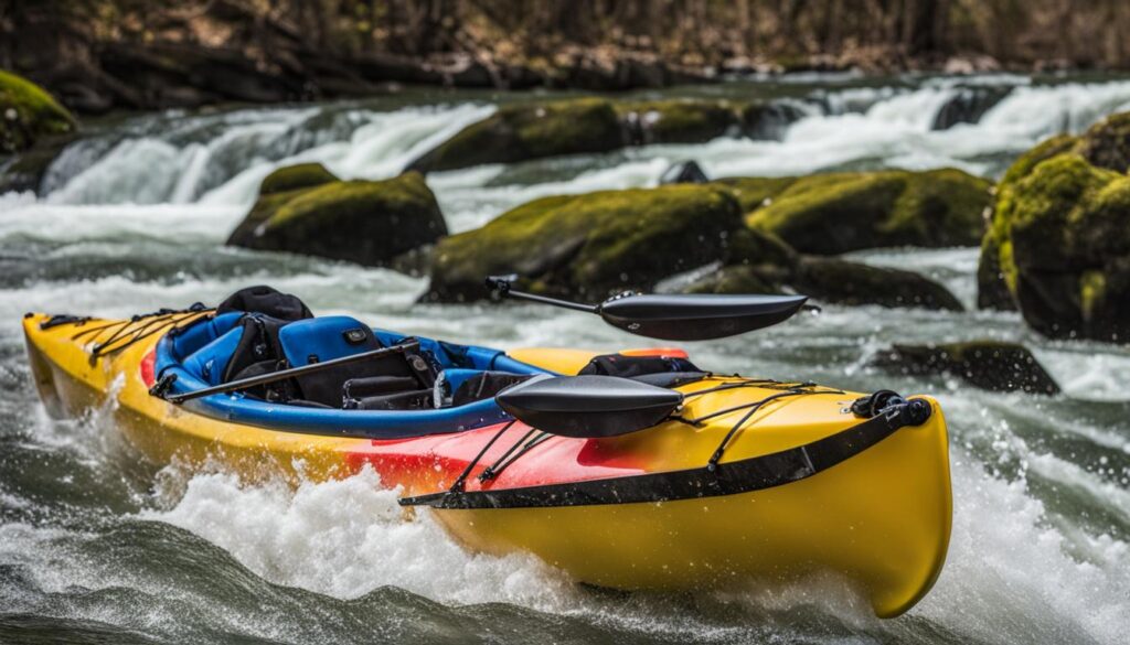 kayak outfitting for whitewater